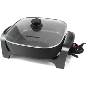 12" / 7.5Qt Nonstick Electric Skillet with Glass Lid