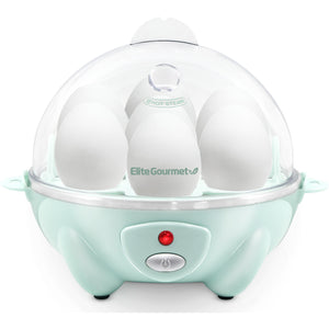 7-Egg Electric Easy Egg Cooker, Steamer, Poacher (Mint)