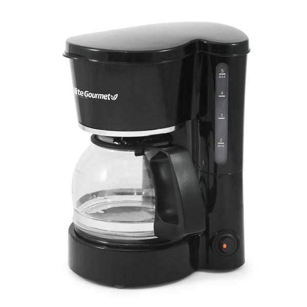 5-Cup Automatic Brew & Drip Coffee Maker