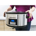 Carry the slow cooker to transport.